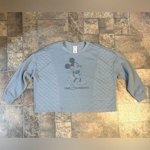 Cropped Mickey Disney sweatshirt